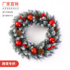 クリスマス装飾クリスマス花輪藤条40/50/60cmクリスマス装飾花輪飾りシーン配置品