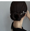 Retro classic Chinese hairpin, Hanfu, universal hair accessory with tassels, hairgrip, simple and elegant design