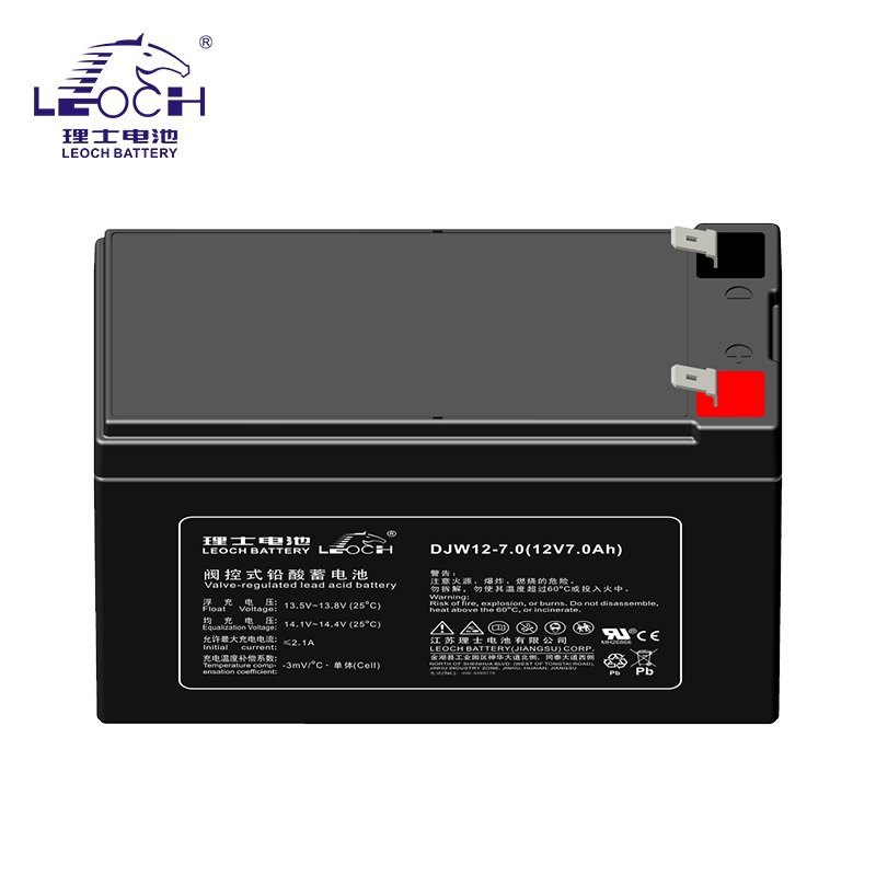 LEOCH理士蓄电池12v7AH DJM 12-7.0卷帘门地摊照明直流屏门禁用