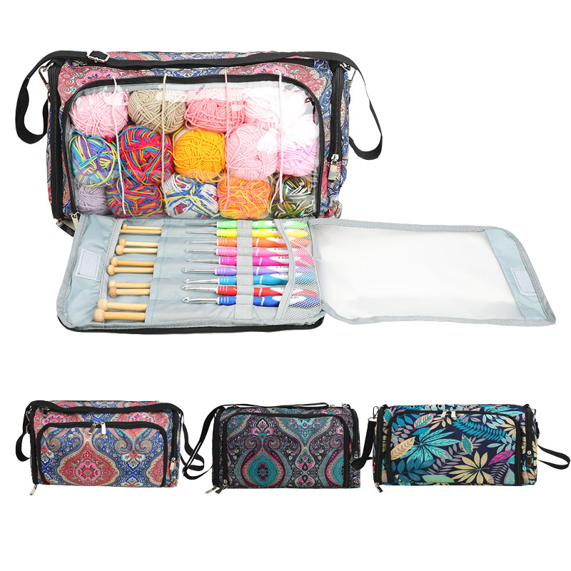 woolen capacious universal organizer bag