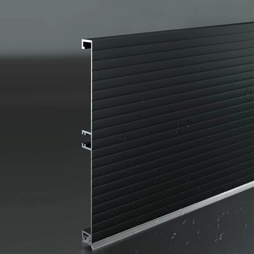 Kitchen skirting board floor line cabinet skirt waterproof skirting board thickened cabinet aluminum alloy skirting board wholesale 