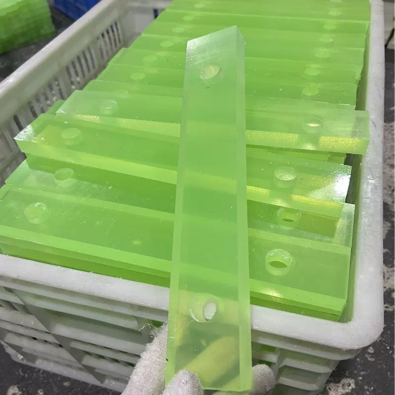 pu聚氨酯板加工异形减震缓冲橡胶板优力胶防撞缓冲垫 耐磨黄色