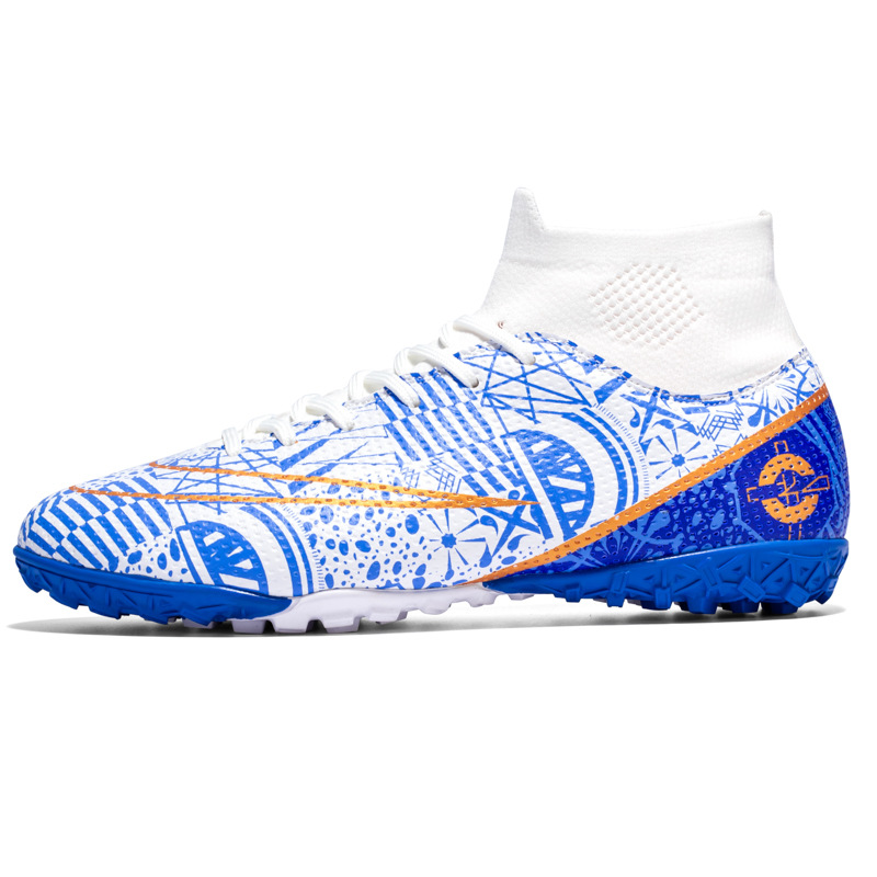Nuevos zapatos de fútbol juveniles transfronterizos al aire libre para estudiantes de primaria y secundaria, botas de fútbol para hombres y mujeres.