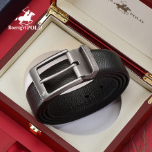 保罗腰带男士针扣皮带男年轻人奢侈品牌裤带送老公沙驰皮带同款潮