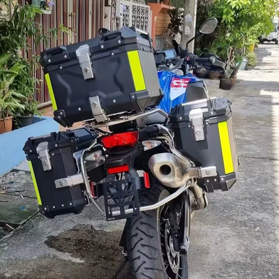 Box Motorcycle Universal Aluminum Alloy | Motorcycle trunk