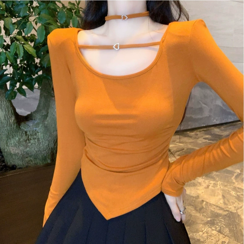Sexy autumn base body-friendly long-sleeve