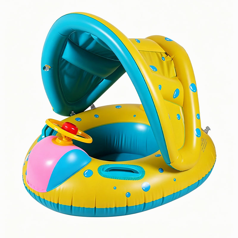 Flotador con Asiento y Volante Infantil de PVC, Inflable y Anti-vuelco para Piscinas image 16