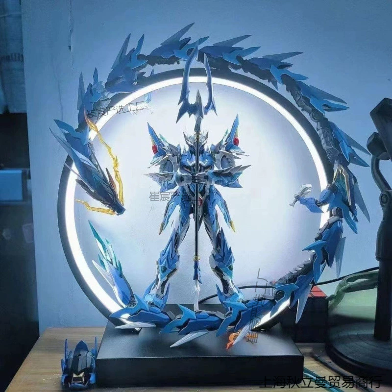 Motion Core Ao Bing Cao Ren Asura Lu Bu Белоснежные волосы Gundam Модель в сборе Слепая коробка Случайно не поддерживается для возвратов