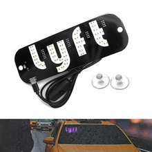 汽车LED的士 TAXI lyft usb 指示灯 LYFT TYPE-C 车灯牌照灯 5-6V