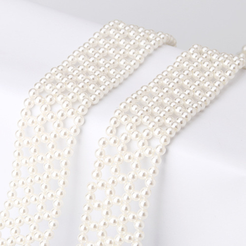 Women's Pearl Belt Korean Style Beaded Dress Waist Chain Fashionable Elegant Simple Belt Wholesale