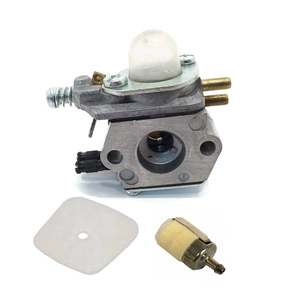 The carburetor is suitable for SRM-2015, SRM-2305, SRM-2455, and AT203A C1U-K53B trimmers
