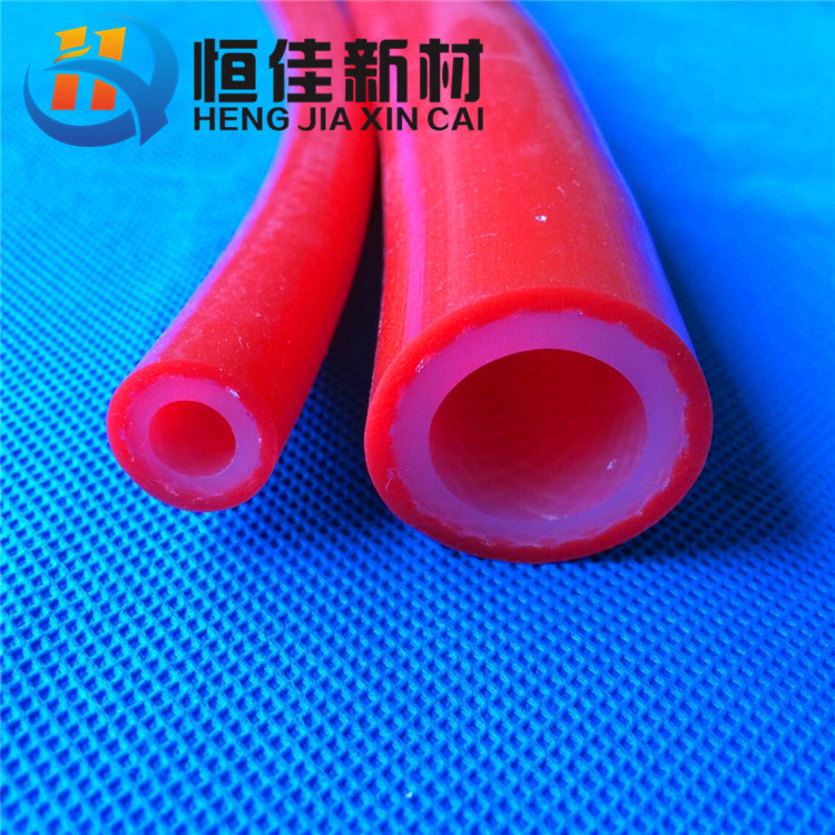 恒佳硅胶增强编织软管双色透明食品级硅胶管尼龙丝硅胶蛇皮管