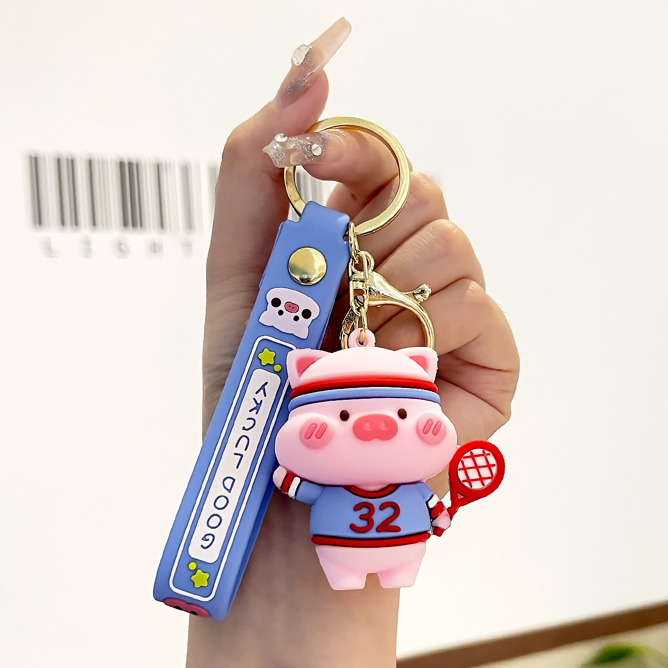 Venta directa de fábrica llavero colgante pequeño muñeca tridimensional llavero de coche mochila escolar colgante puesto al por mayor productos pequeños