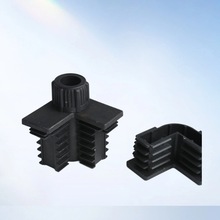 塑料家具配件65型材床脚套欧式铁艺床公寓床零件家居耐冲击材质