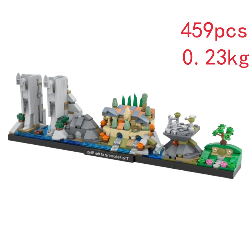 Moderne Architektur Bausteine Klemmbausteine Set Zum Bauen_voghion.com