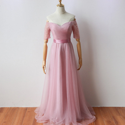 Vestido de Fiesta de Un Solo Hombro para Banquete de Compromiso, Vestido de Novia, Estilizador, Iluminador, Elegante y Gracioso, se Puede Usar Informalmente en Verano. image 5