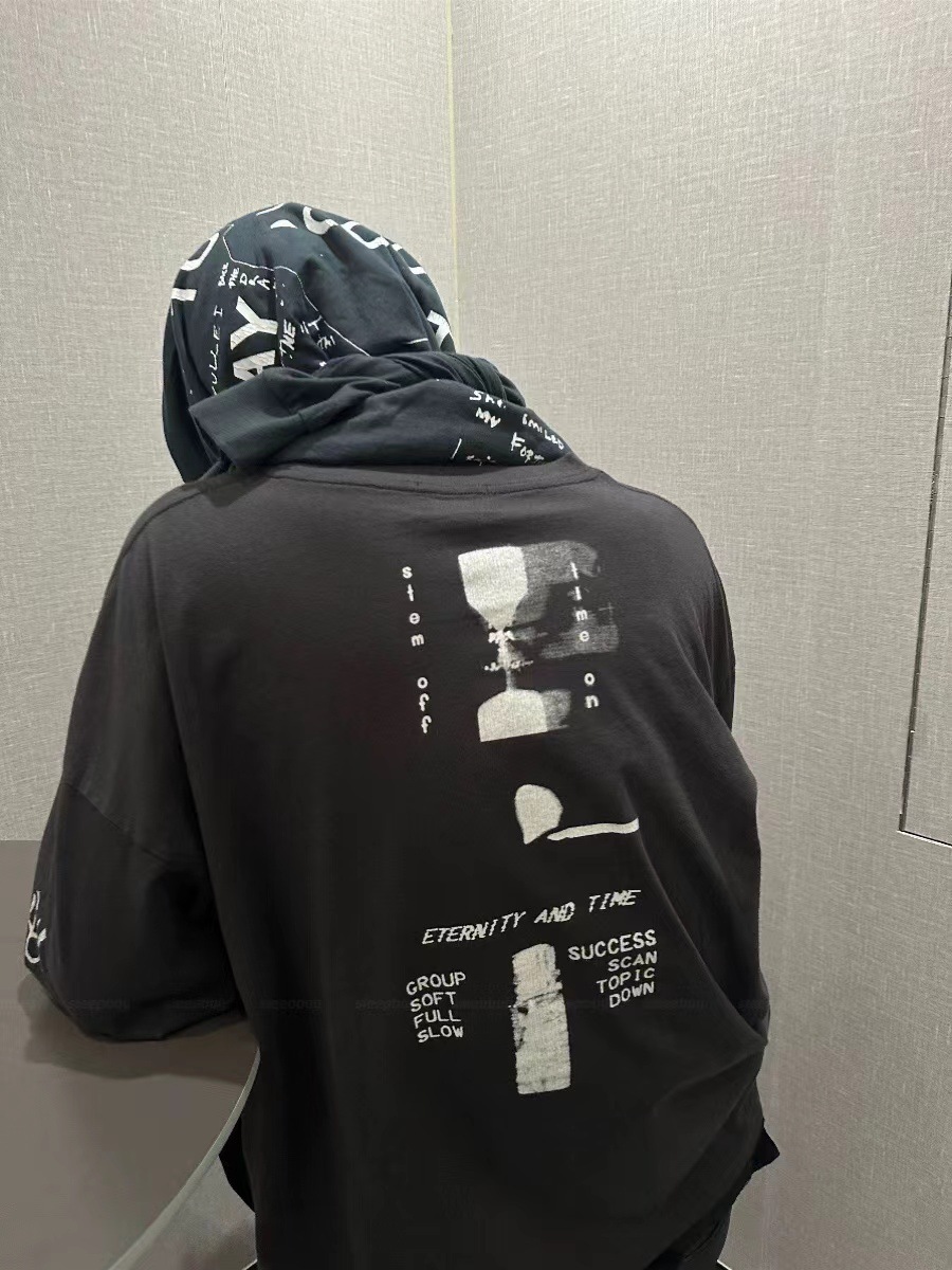 GMABCD Unisex Portrait Graphic Long-Sleeve T-Shirt – Relaxed Cotton Streetwear - detail 18