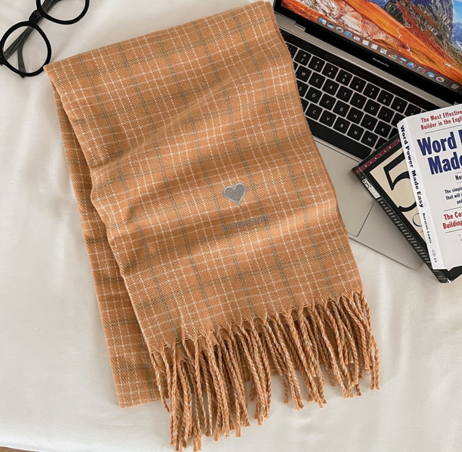 2025 nuevo bufandas de lana de Meirad mujeres otoño invierno estilo coreano de malla universal chaleco pareja buñuelo hombre caliente