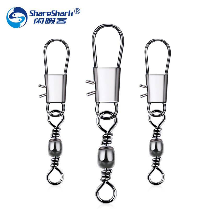 B-Type Connector Bottle-Shaped Swivel + B-Type Pin 8-Shaped Ring Fishing Supplies Fishing Gear Accessories Eight-Shaped Ring Wholesale