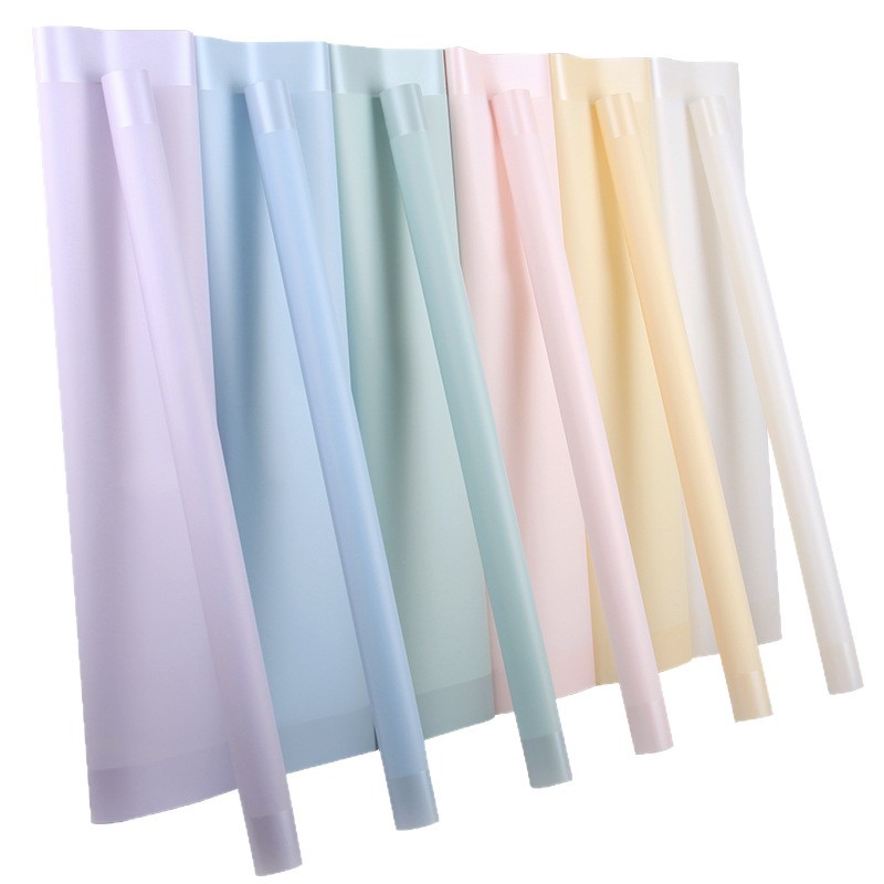 Huaxi comercio exterior al por mayor, marcos de película de gel de goma de arroz impermeable, florista, papel de envoltura de flores al por mayor