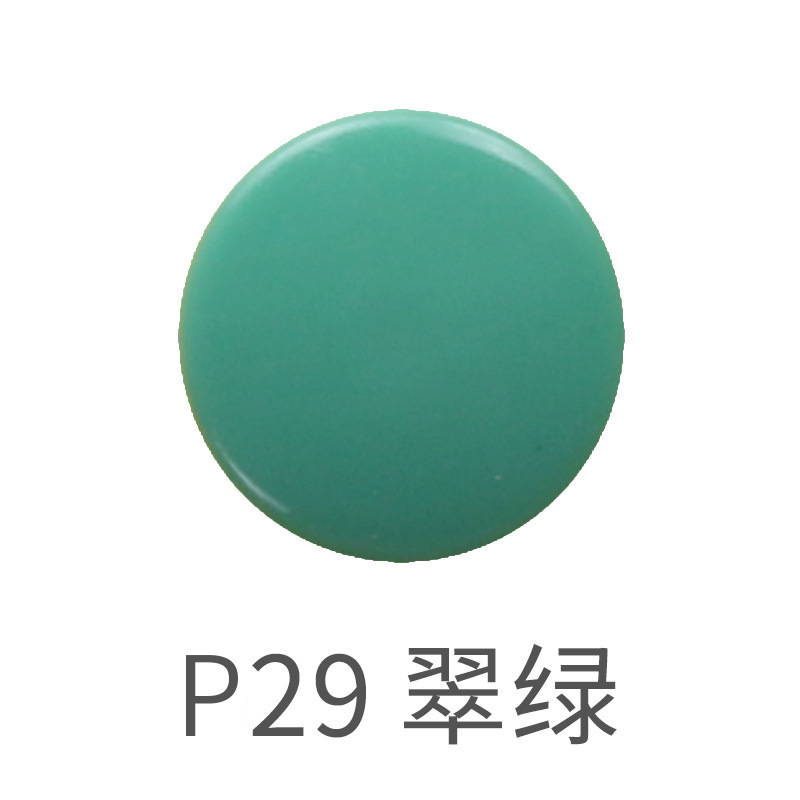 60 colores en stock T5 botón a presión de plástico pequeño lote de resina botón a presión ropa de bebé protección del medio ambiente POM botón a presión de plástico