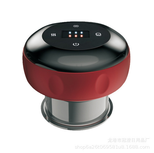 智能电动呼吸加热拔罐器真空拔罐刮痧仪器经络通按摩仪吸痧仪器|undefined