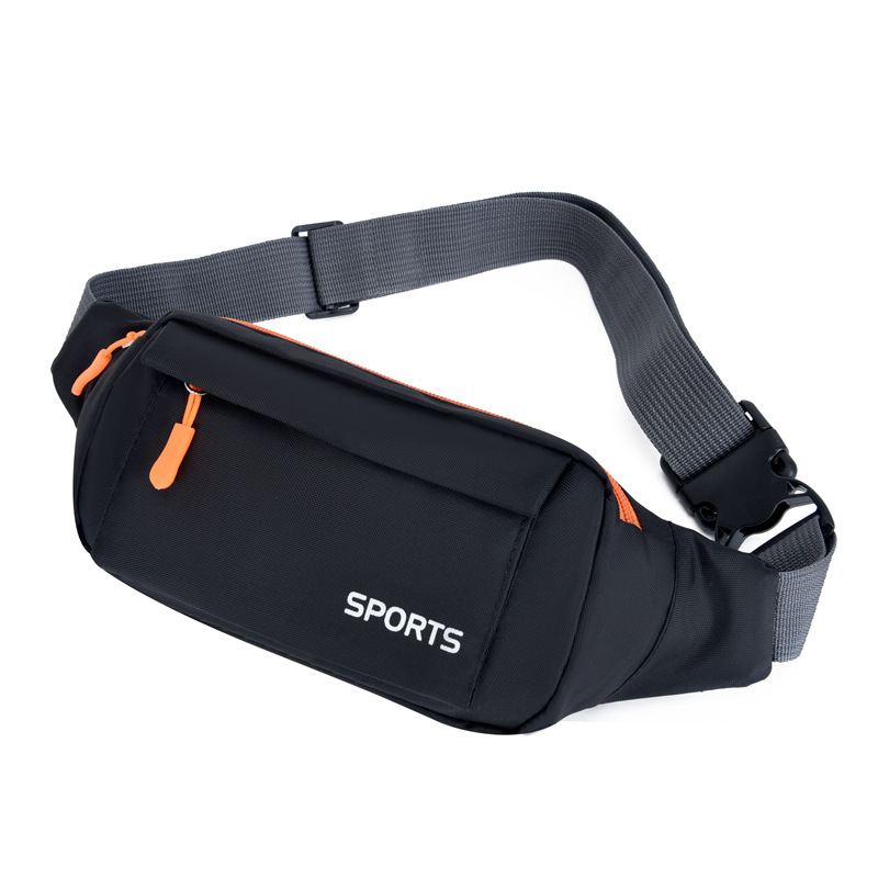 New Mobile Phone Waist Bag Men's Construction Site Belt Wear-Resistant and Water-Repellent Oxford Cloth Bag Multi-Compartment Street Stall Cashier Bag Men's Bag