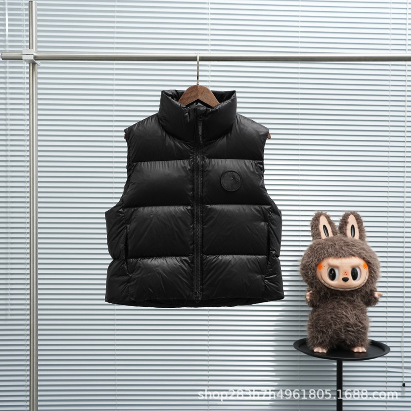 New Big Goose Black Label Vest down Jacket Canada Same Style Men's and Women's Crofton Waistoutwear Jacket 2257Mb