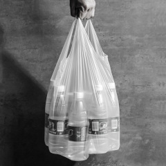 Thickened Back Support Trash Bag 90-Pack Household Hand-Held Back Support Trash Bags Affordable Large Size Office Kitchen