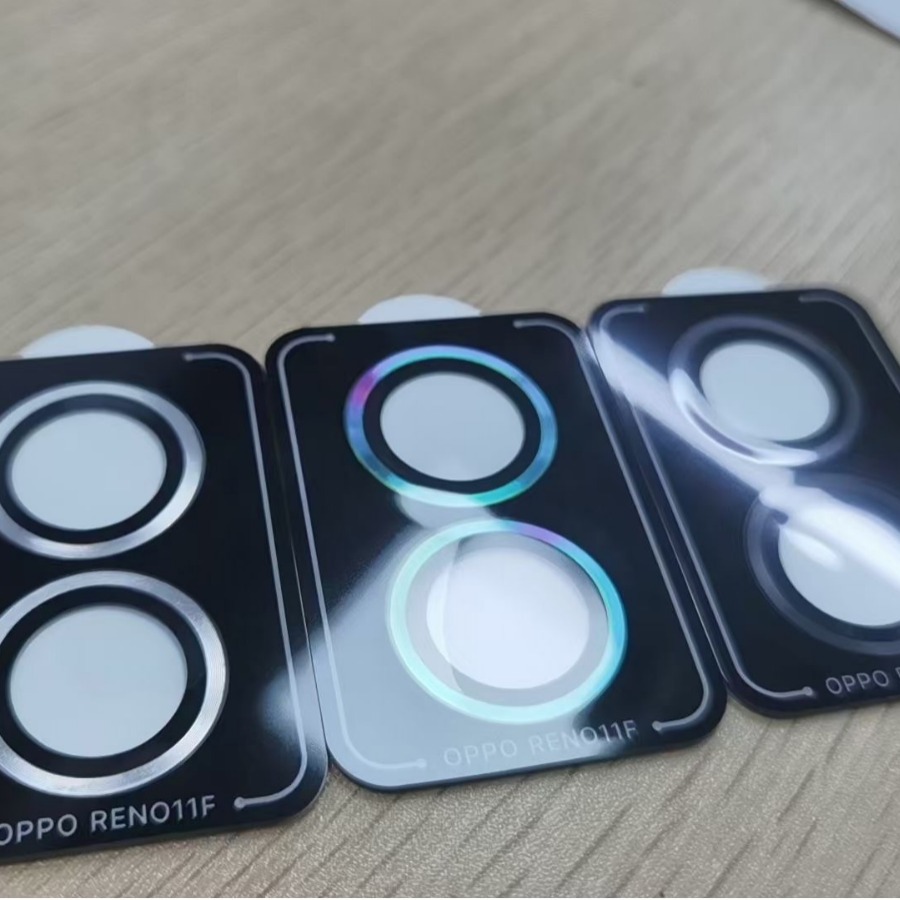 Aplicable a la película de lente de teléfono móvil OPPO Reno11F, cámara trasera con película protectora de vidrio de alta definición de segundo posicionamiento