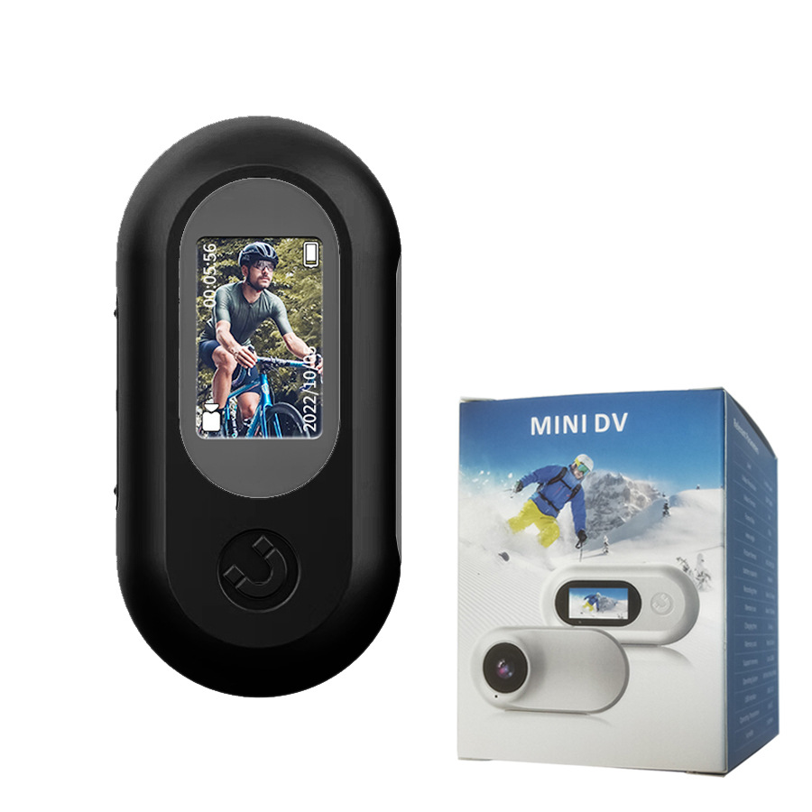1080P HD Wearable Action Camera – Neck-Mounted Magnetic Vlog Camera With 0.96" Screen (Includes Bike Mount & Pet Strap, 8GB/32GB/64GB/128GB Options)_voghion.com