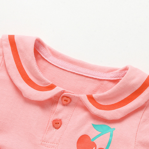 Children's summer dress, baby princess dress, pure cotton short-sleeved children's dress, trendy little girl dress, baby summer wear