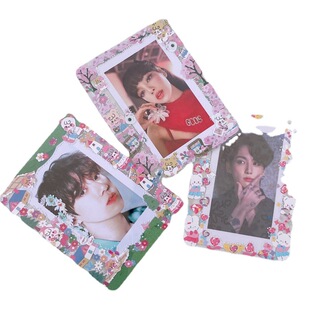 Коллекция хранения звезд Goo Card DIY Крышка для карты защитный чехол Polaroid фото HD Game King карточная пленка для кампуса