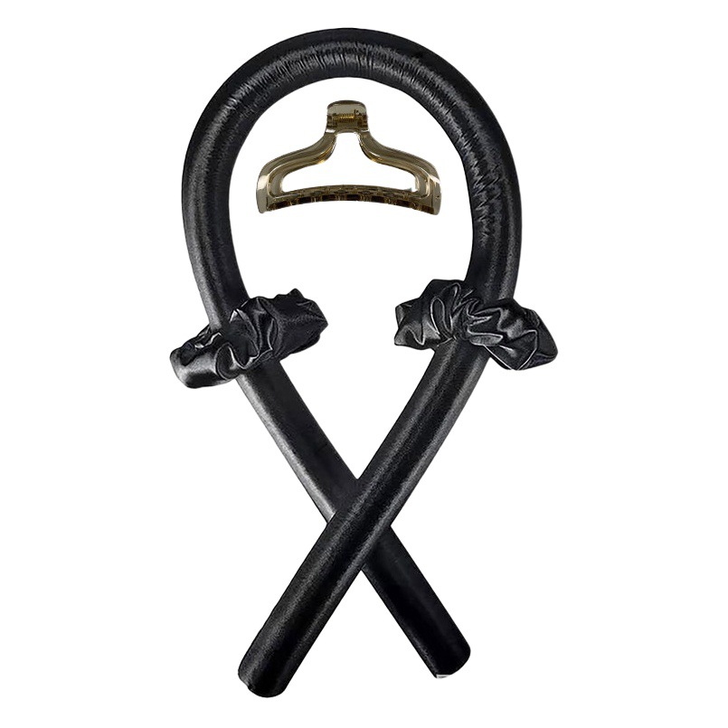 Rizador de pelo perezoso EVA espuma sin calor esponja rizador sueño peluquería onda anillo de pelo conjunto de 4 piezas