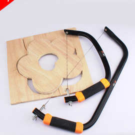 拉花锯手工线锯多功能曲线锯diy木工工具钢丝锯万用手拉锯子神器