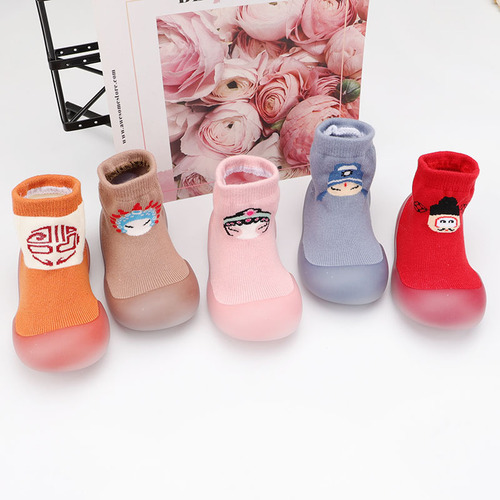  new summer children's socks, shoes, floor socks, indoor baby toddler shoes, soft sole anti-falling baby shoes