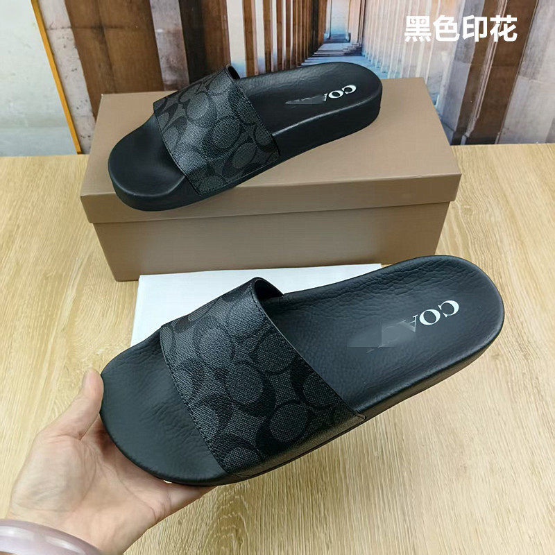 Zapatillas para hombres y mujeres Zapatillas para hombres y mujeres COA Koujia letra negra impresa una zapatilla