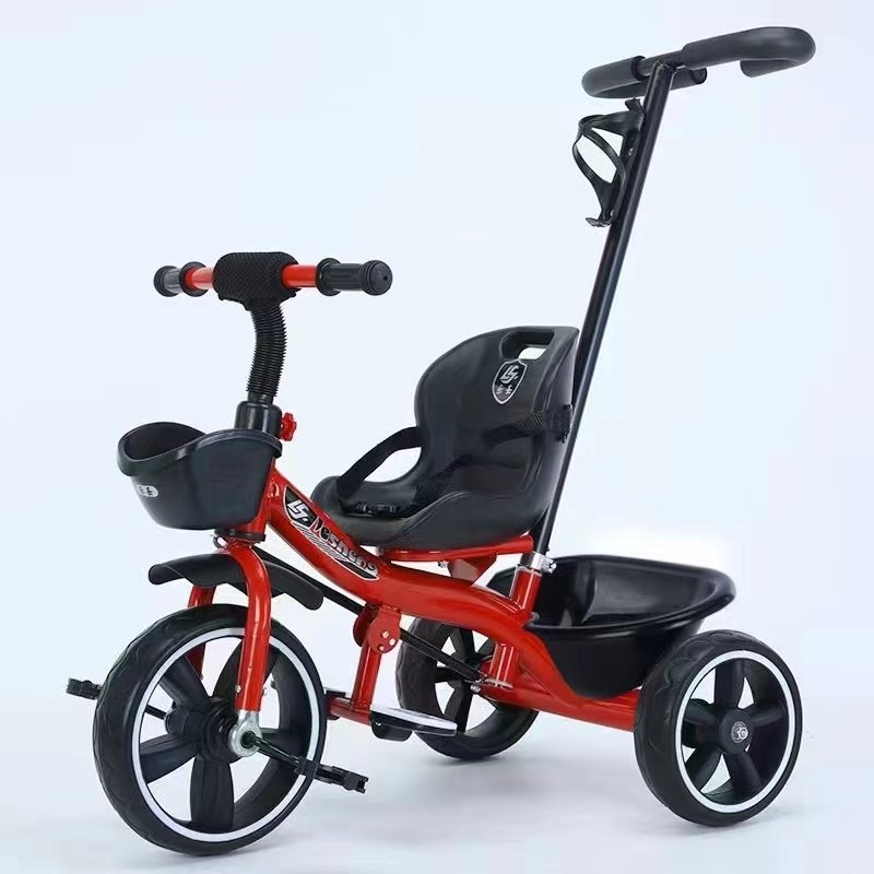Triciclos para niños, bicicletas de pedales, bicicletas de empuje para bebés de 1 a 3, 5 y 6 años, coches de juguete para niños, venta al por mayor en stock.