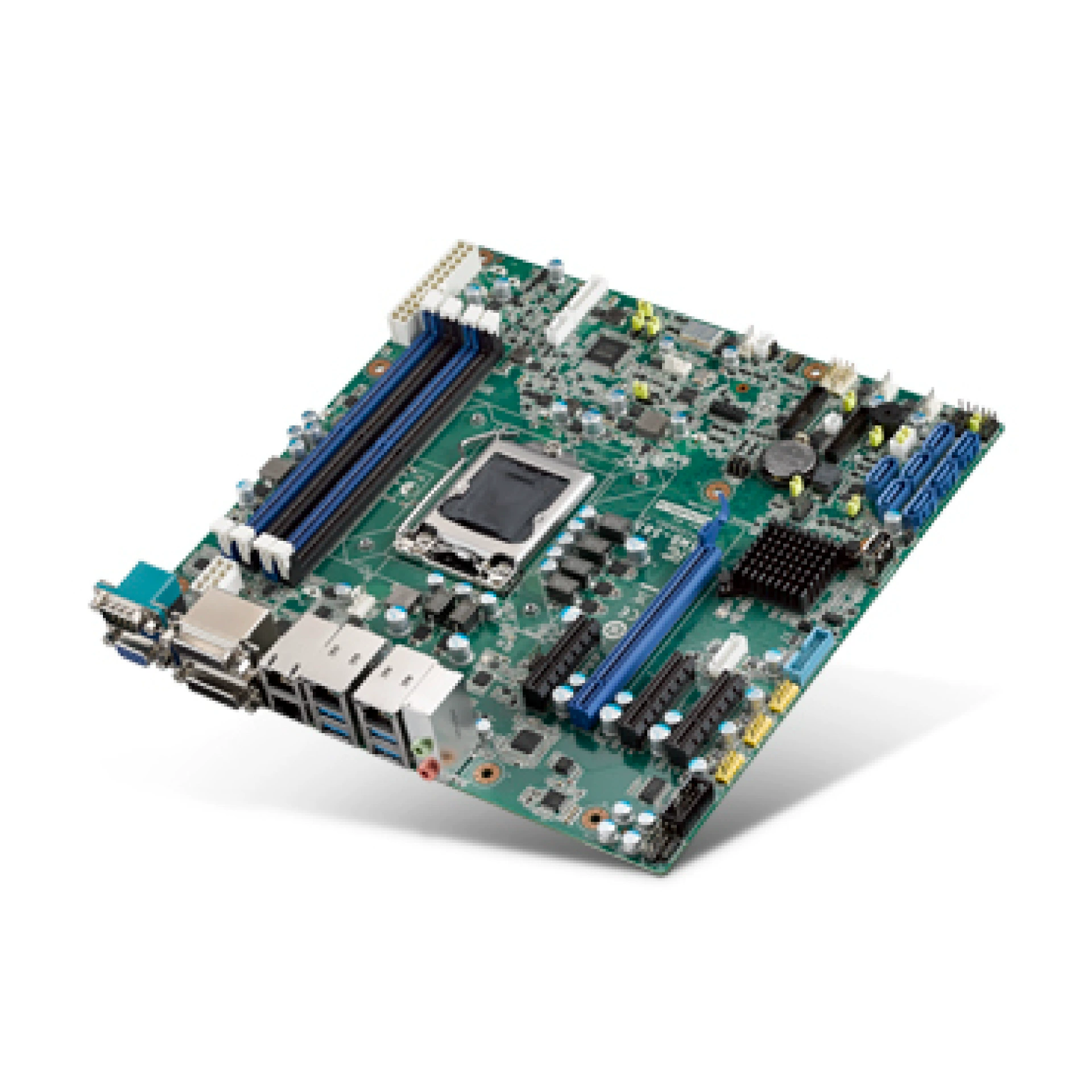 Оригинальный промышленный контроллер MicroATX MIMB-585 встроенный сервер промышленная материнская плата