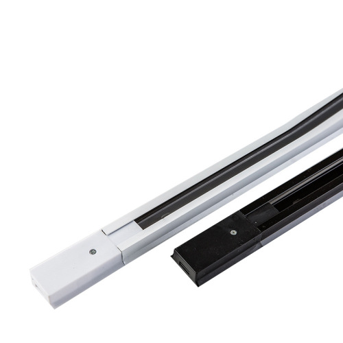 Source factory track bar second line LED track light three line track white and black model straight connector 90 degree angle connector