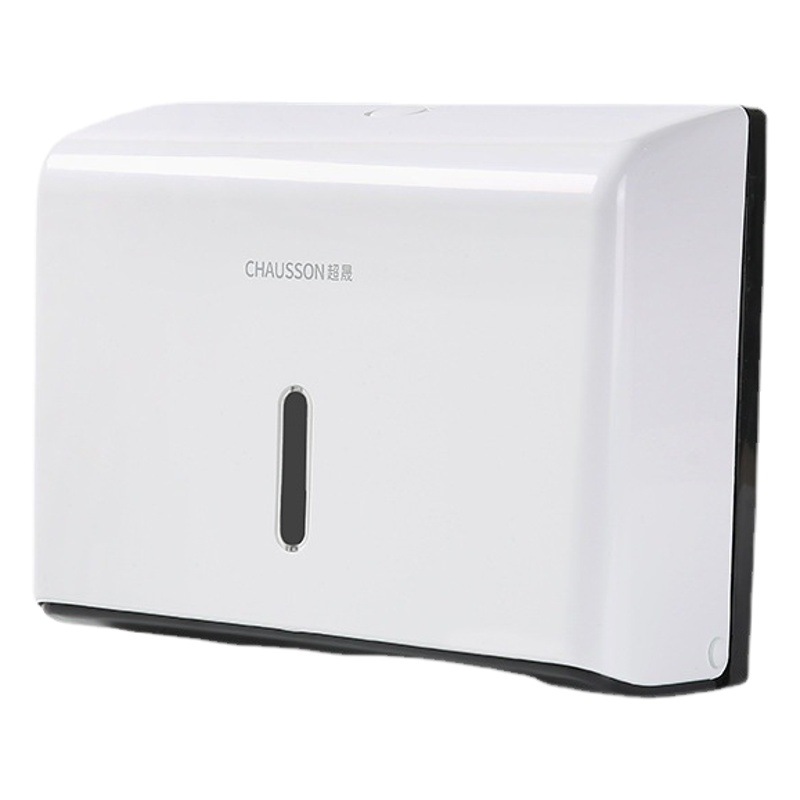 Caja de toalla de mano caja de tejido higiénico caja de tejido montada en la pared caja de tejido comercial lavabo caja de mano seca