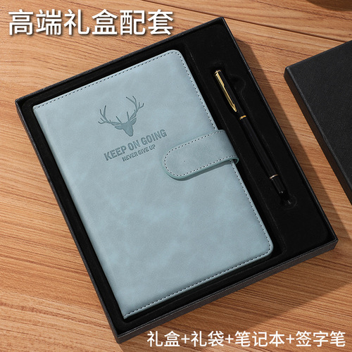 Business A5 Thick Notebook, Lamb Skin Clasp Notebook, Stationery Student Learning Diary Notebook Wholesale