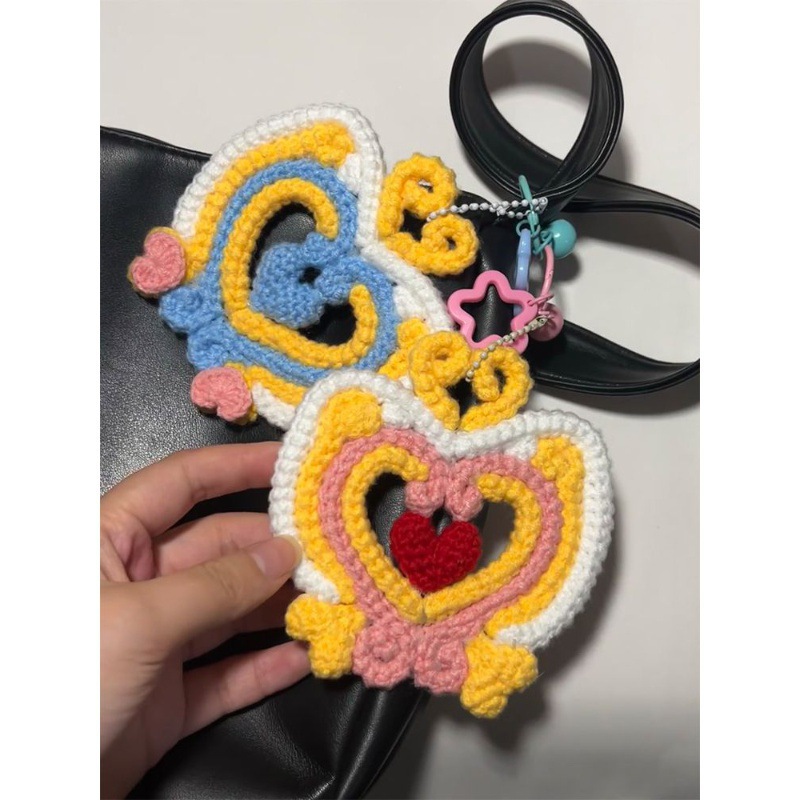 辉毛线团钩针可爱巴啦啦小魔仙晶石链手工编织diy材料包变身器礼