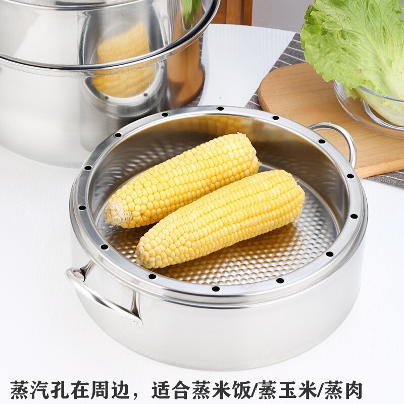 *無臭の厚みのあるステンレス製蒸し器、オリジナルの蒸し炊飯器、多層省エネ蒸し器トレイ、家庭用ガスストーブ用ユニバーサル|undefined