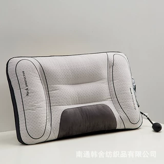 气囊护颈枕牵引调节枕头枕芯睡眠护颈椎家用睡觉专用男
