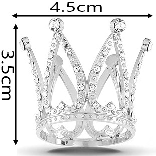 Mini diamante múltiple 01 plateado