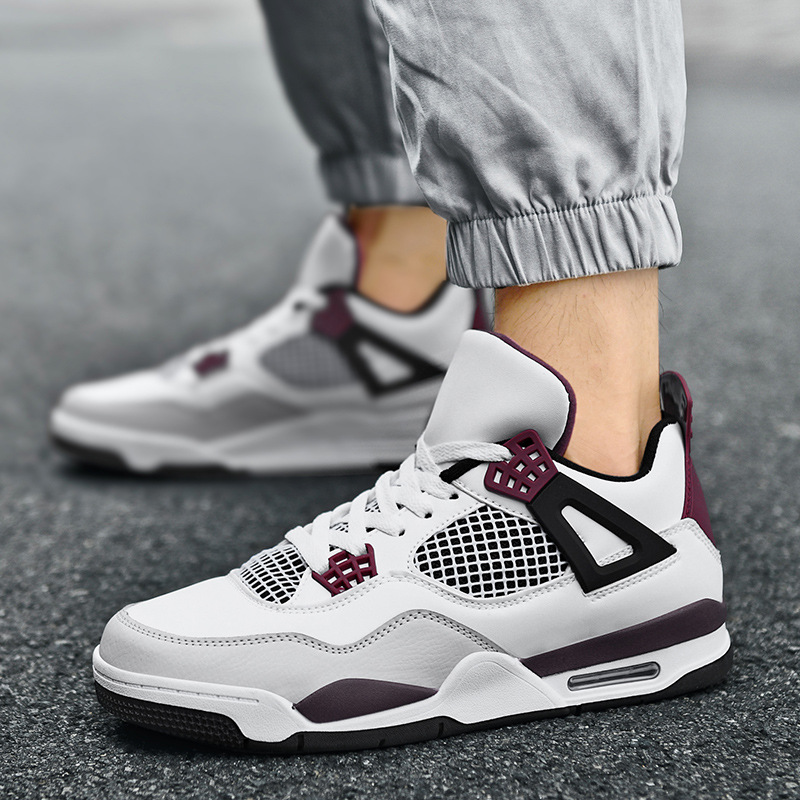 Zapatillas deportivas AJ4 de alta gama para hombre, zapatillas de baloncesto Putian originales, zapatillas deportivas para hombre, colaboración AJ3, zapatillas para mujer transpirables y ligeras image 6