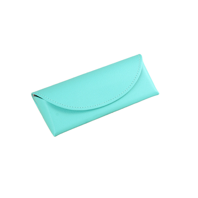 Minimalist Envelope PU Glasses Case Flip-Top Soft Optical Glasses Box Portable Sunglasses Storage Box Factory Supply