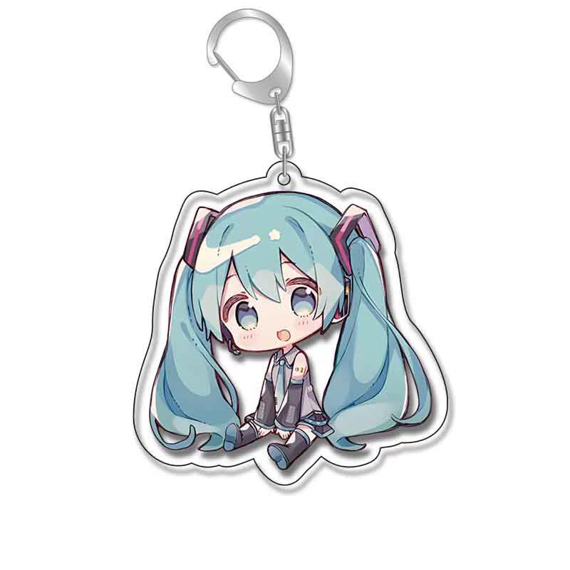 Keychain, acrylic high quality pendant, pack