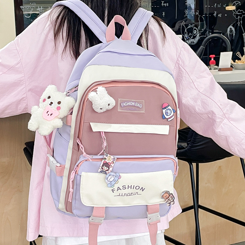 Pequeño fresco ins duradero para estudiantes de primaria, nueva mochila de gran capacidad, mochila escolar de niñas de cuarto grado image 12